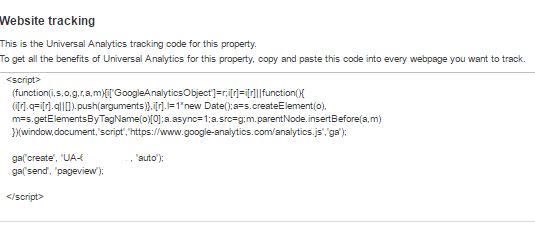Example javascript from Google Analytics